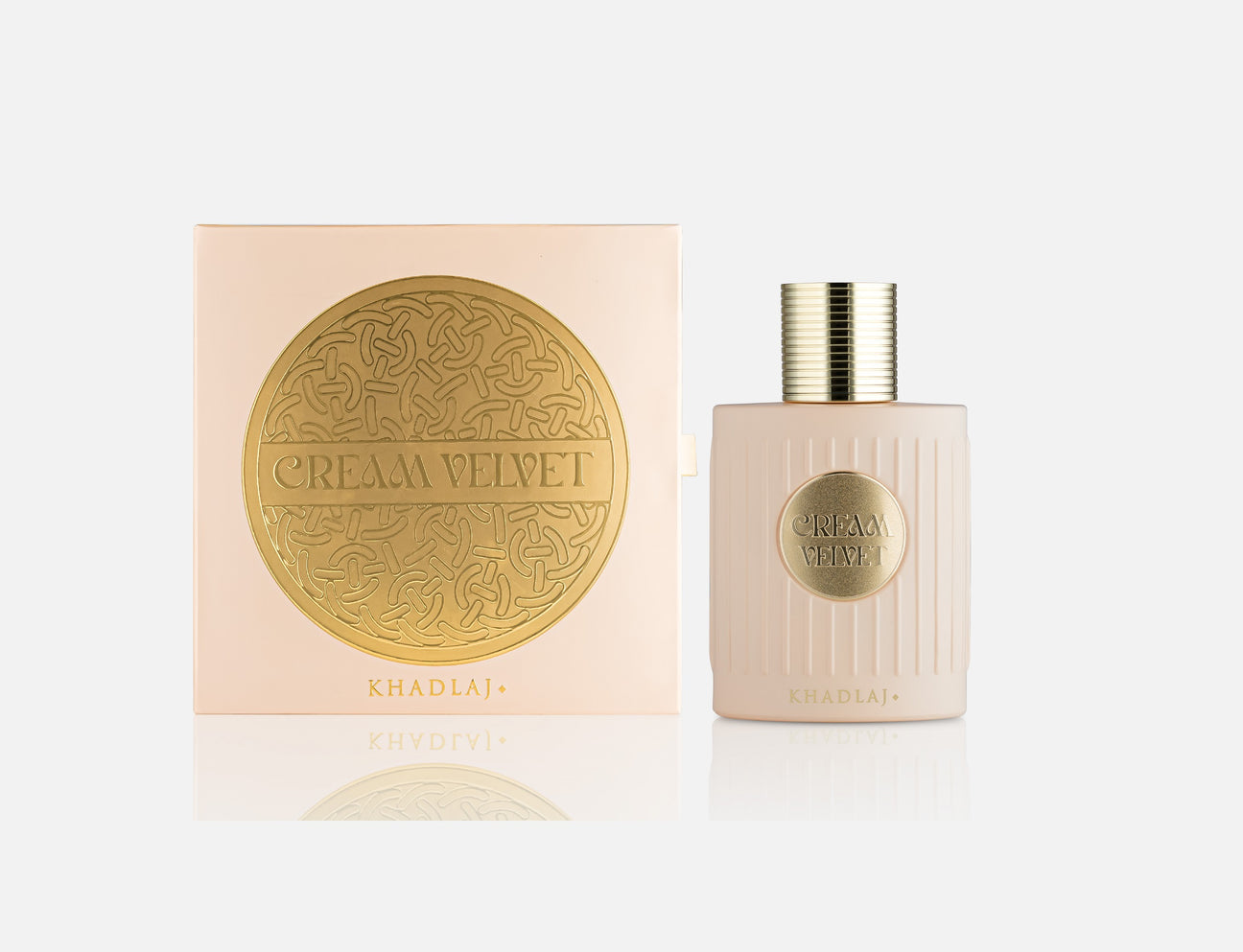 Khadlaj Cream Velvet for Unisex Eau de Parfum Spray, 3.4 Ounce