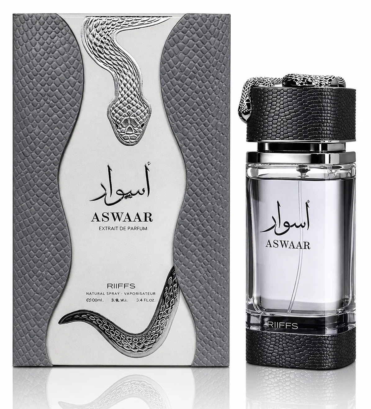 Riiffs Aswaar Extrait de Parfum Spray 100ml (3.4 oz) by Riiffs