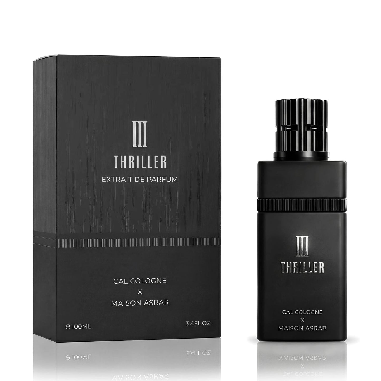 Thriller III EDP Cal Cologne X By Maison Asrar 3.4fl Oz | Made In U.A.E ORIGINAL