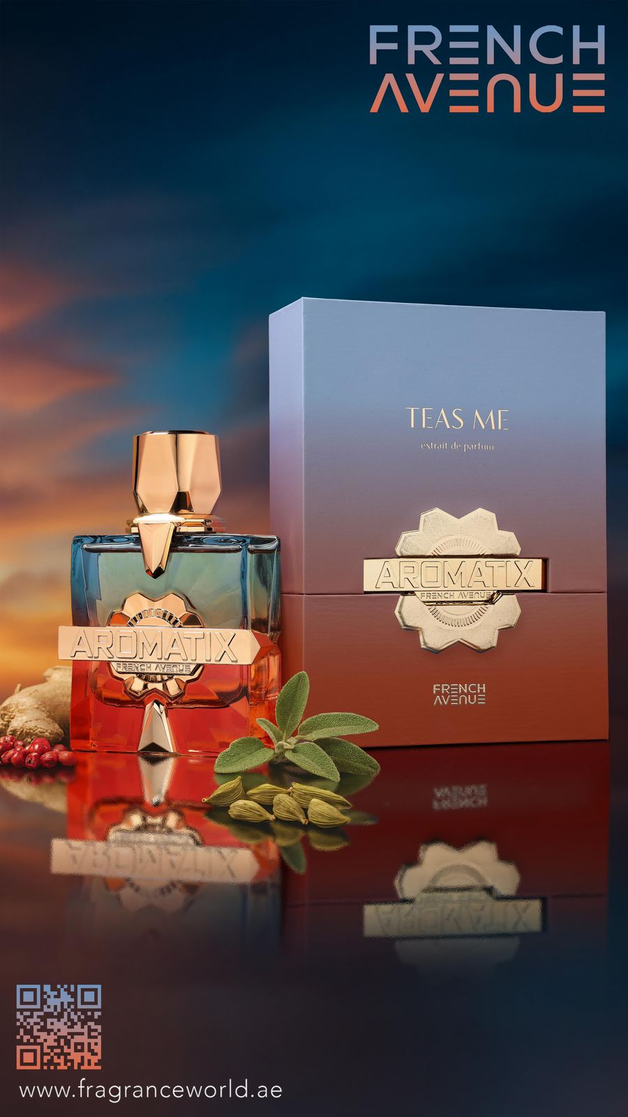 Teas Me Perfume Extract 100ml (Aromatix) - FRENCH AVENUE