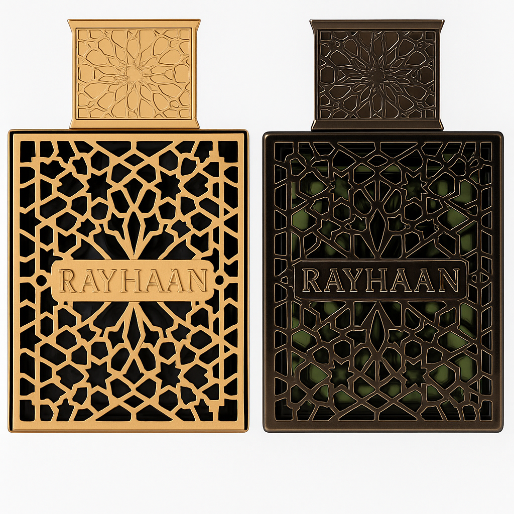 RAYHAAN TERRA & ELIXIR 2 Pack EAU DE PARFUM FOR EVERYONE 3.4 oz 100 ml