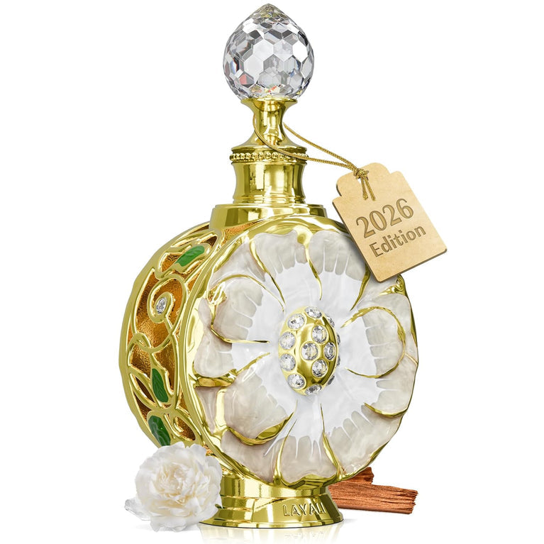 Layali Blanc 0.5 oz 15 Ml Alcohol-Free Women's Perfume Oil - Long Lasting Scent