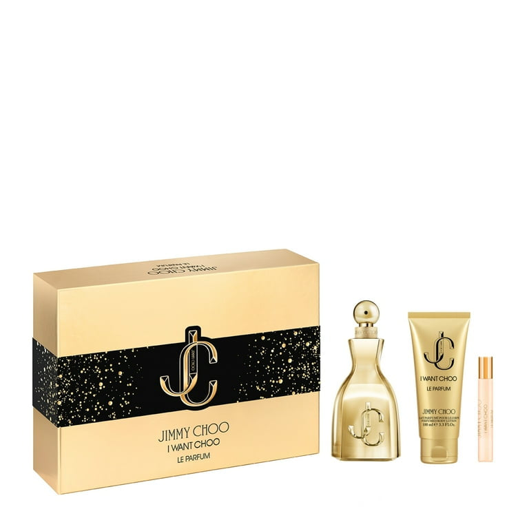 I Want Choo Le Parfum by JIMMY CHOO 3 Pcs Gift Set NEW RELEASE (EDP+BL+ MINI)