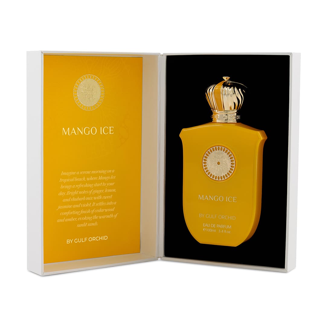 Mango Ice EDP Perfume By Gulf Orchid 100 Ml 3.4oz Unisex | Made In U.A.E