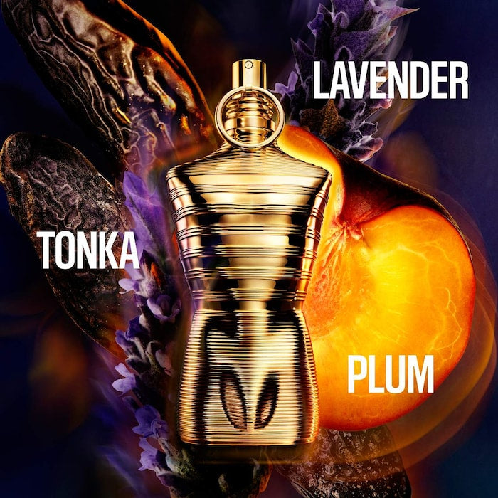Jean Paul Gaultier 
Le Male Elixir Absolu 4.2 oz / 125 ml with Tonka Bean & Spicy Plum