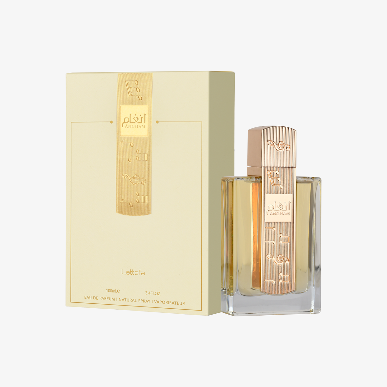 Lattafa Angham Parfum 3.4oz/ 100 ml Eau De Parfum Spray HUDA LOVE ISLAND PERFUME