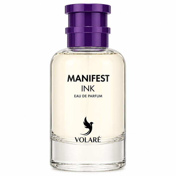 VOLARE Manifest Ink Eau de Parfum 3.4oz 100ml bottle