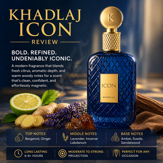Khadlaj Icon Review: Notes, Performance & Why It’s a Must-Have Fragrance