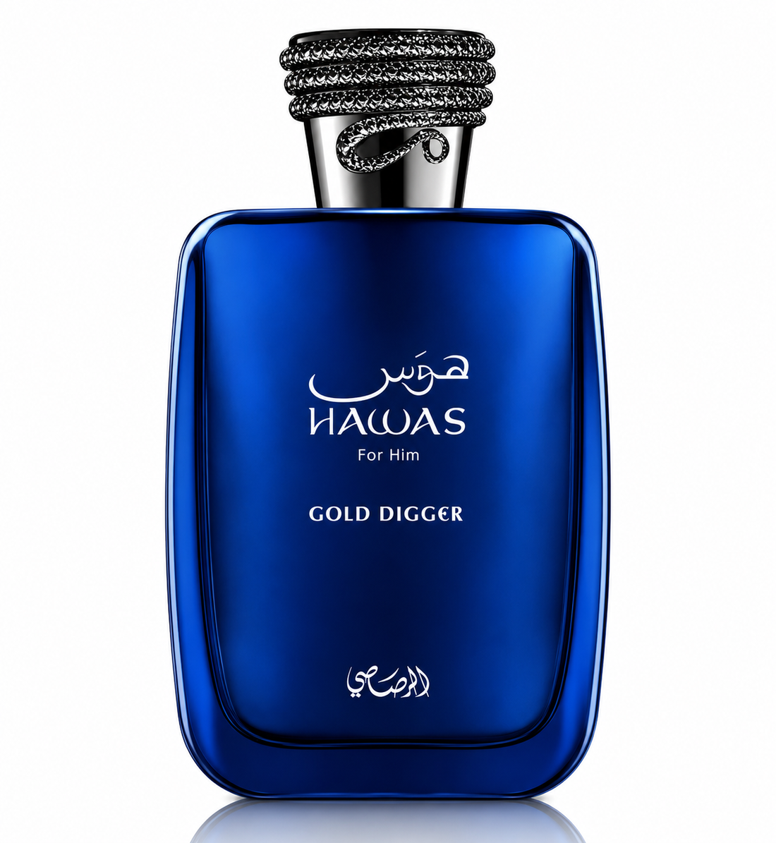 Rasasi Hawas Gold Digger Unisex EDP 3.4oz perfume bottle