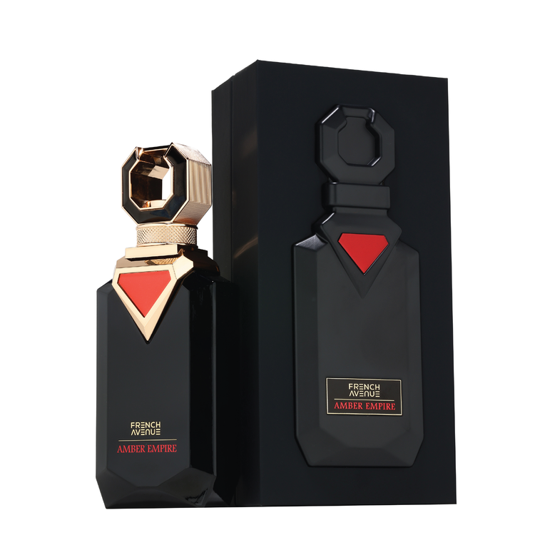 French Avenue Amber Empire Eau de Parfum 100ml bottle