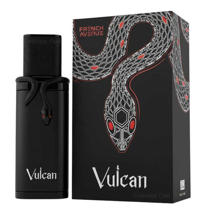 French Avenue Vulcan Black Friday Edition 100ml EDP bottle