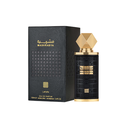 Lattafa Mashrabya Eau de Parfum 3.4oz box
