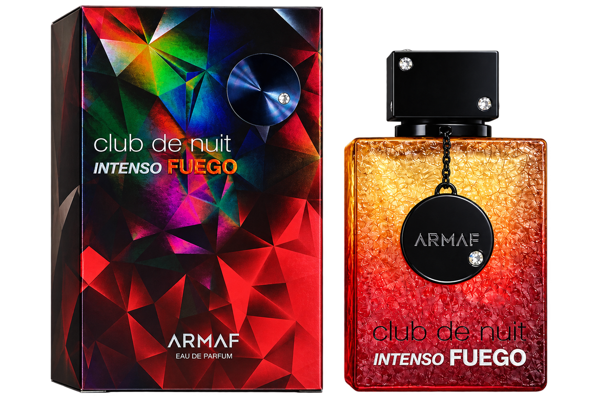 Armaf Club De Nuit Intenso Fuego Eau de Parfum 3.6 oz bottle