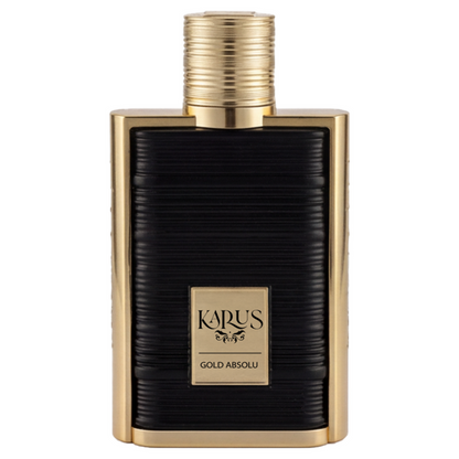 Khadlaj Karus Gold Absolu Unisex EDP 3.4oz perfume bottle