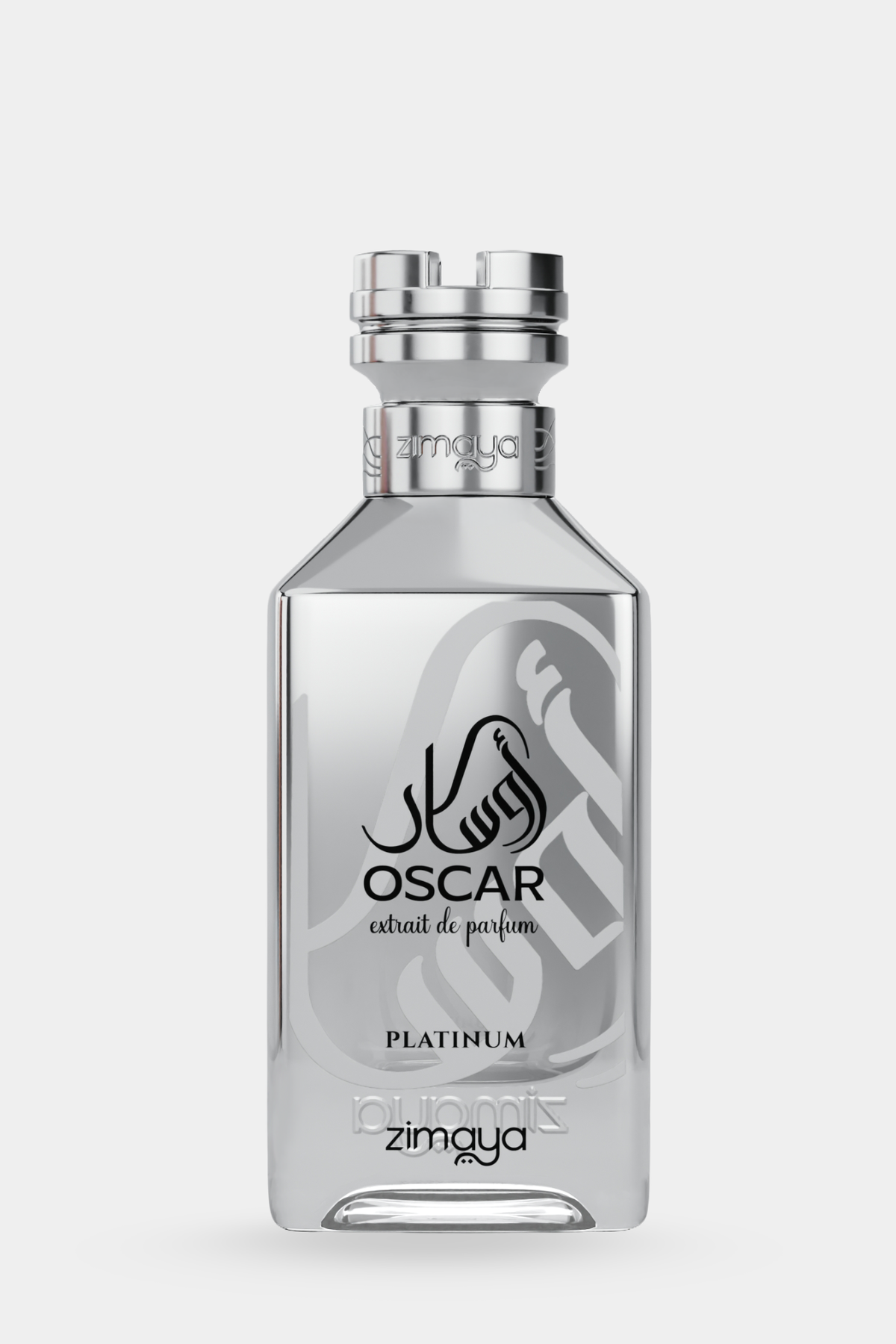 Zimaya Oscar Platinum Eau de Parfum 3.4 oz 100 ml spray bottle