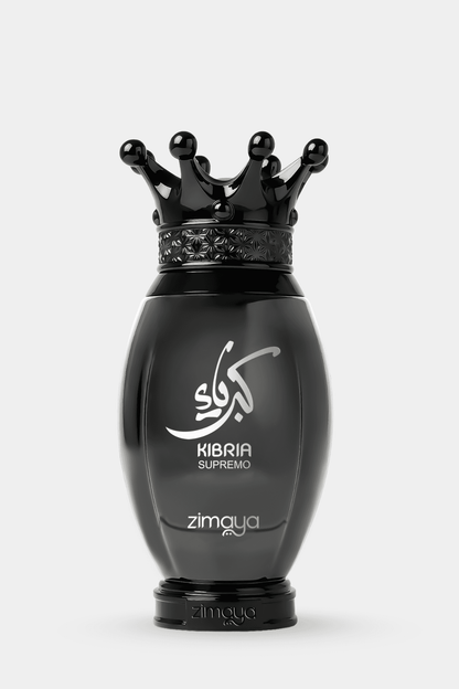Kibria Supremo by Zimaya Eau de Parfum 100 ml black bottle with black crown cap