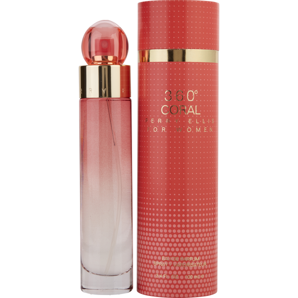 Perry Ellis 360 Coral Eau de Parfum 3.4 oz / 100 ml