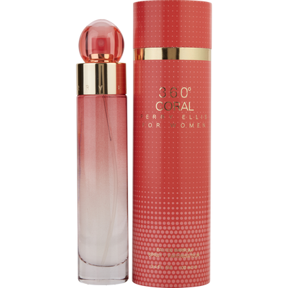 Perry Ellis 360 Coral Eau de Parfum 3.4 oz / 100 ml