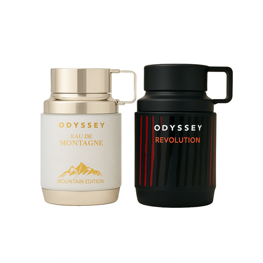 Armaf Odyssey 2 Pc Set EAU DE MONTAGNE  & REVOLUTION ULTRA EDITION 100 Ml 3.4EDP