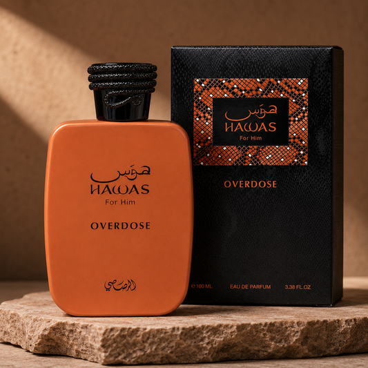 Rasasi Men's Hawas Overdose Eau De Parfum 3.4 Oz | 100 Ml NEW RELEASE