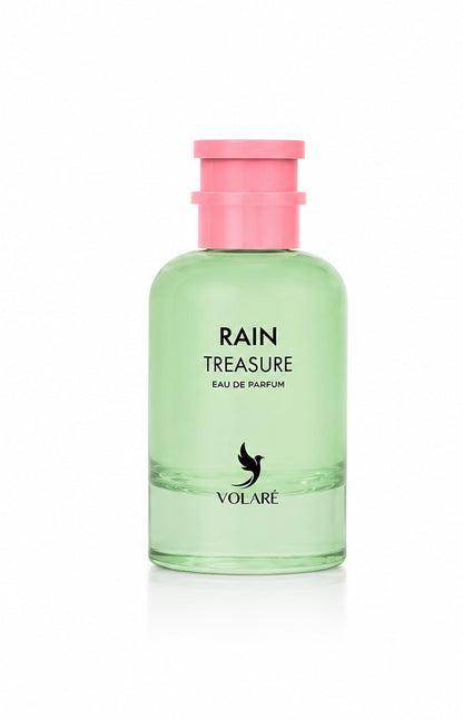 Rain Treasure Eau De Parfum By Volare 3.4 oz / 100 (Rain Tea) Perfume Spray