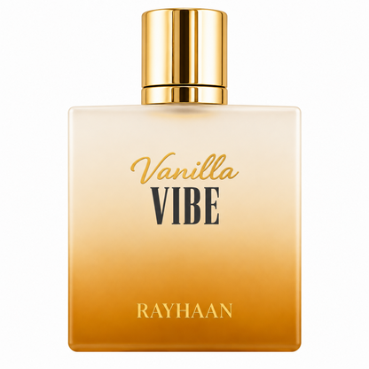 Rayhaan Vanilla Vibe Eau de Parfum 100 ml perfume bottle