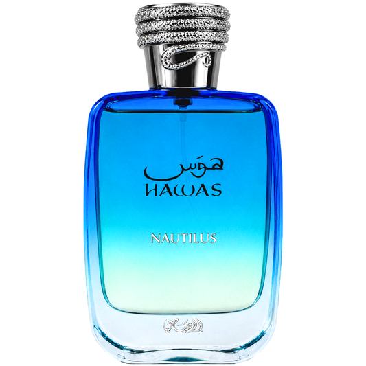 RASASI HAWAS NAUTILUS EAU DE PARFUM FOR MEN 3.4 Oz  /100 Ml