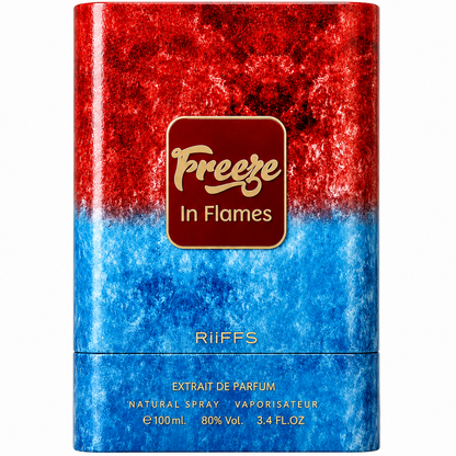 Riiffs Freeze in Flames Extrait de Parfum 100ml bottle and box