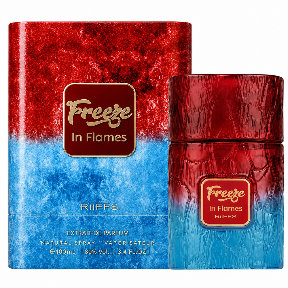 RIIFFS FREEZE IN FLAMES EXTRAIT DE PARFUM FOR EVERYONE 3.4 Oz | 100 Ml