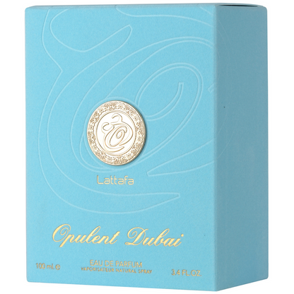 Lattafa Opulent Dubai Eau de Parfum Bottle 3.4oz