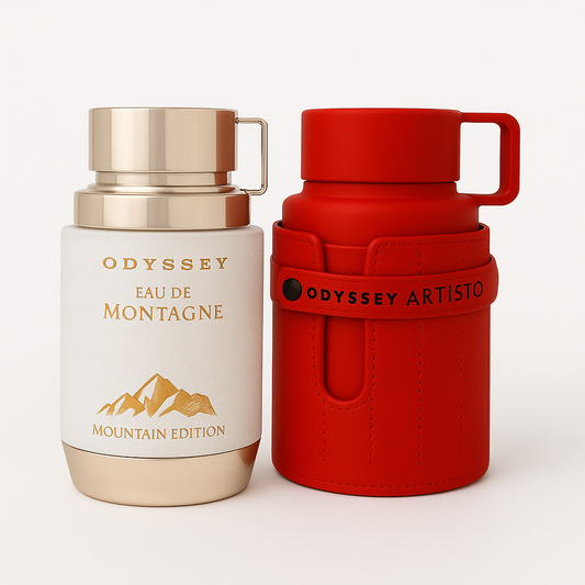 Armaf Odyssey 2 Pc Set EAU DE MONTAGNE  & ARTISTO 100 Ml 3.4EDP