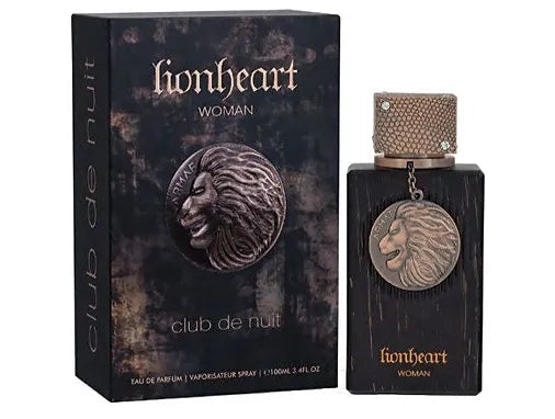 CLUB DE NUIT LION HEART FOR WOMEN BY ARMAF EDP 3.4 OZ / 100 ML (NIB)SEALED