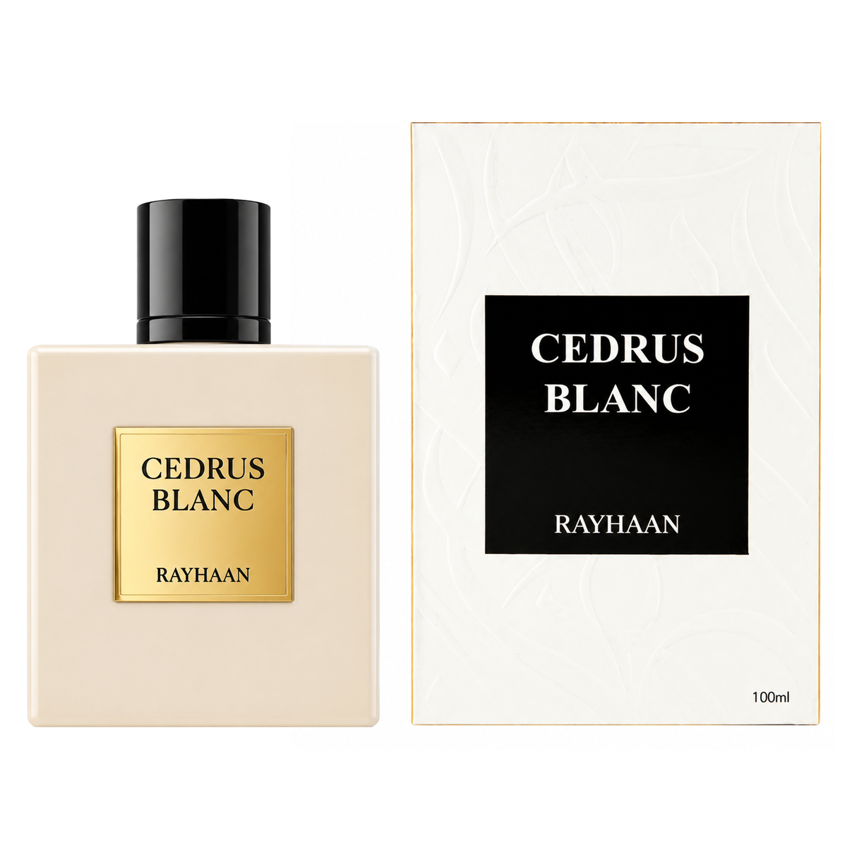 RAYHAAN CEDRUS BLANC EAU DE PARFUM FOR EVERYONE 3.4 Oz / 100 Ml