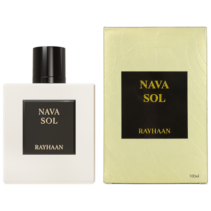 Rayhaan Nava Sol Unisex EDP 3.4oz perfume bottle