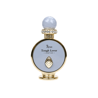 Tough Lover by Ahuja Eau de Parfum 3.4 oz bottle in gold-accented arch bottle