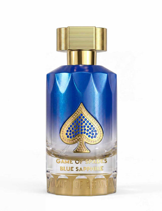 Game of Spades Blue Sapphire by Jo Milano Paris Parfum 90 ml bottle