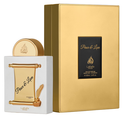 Pride Peace & Love for Unisex Eau de Parfum Spray, 3.4 Ounce / 100 ml