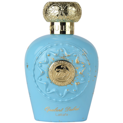 Lattafa Opulent Dubai Eau de Parfum Packaging 3.4oz