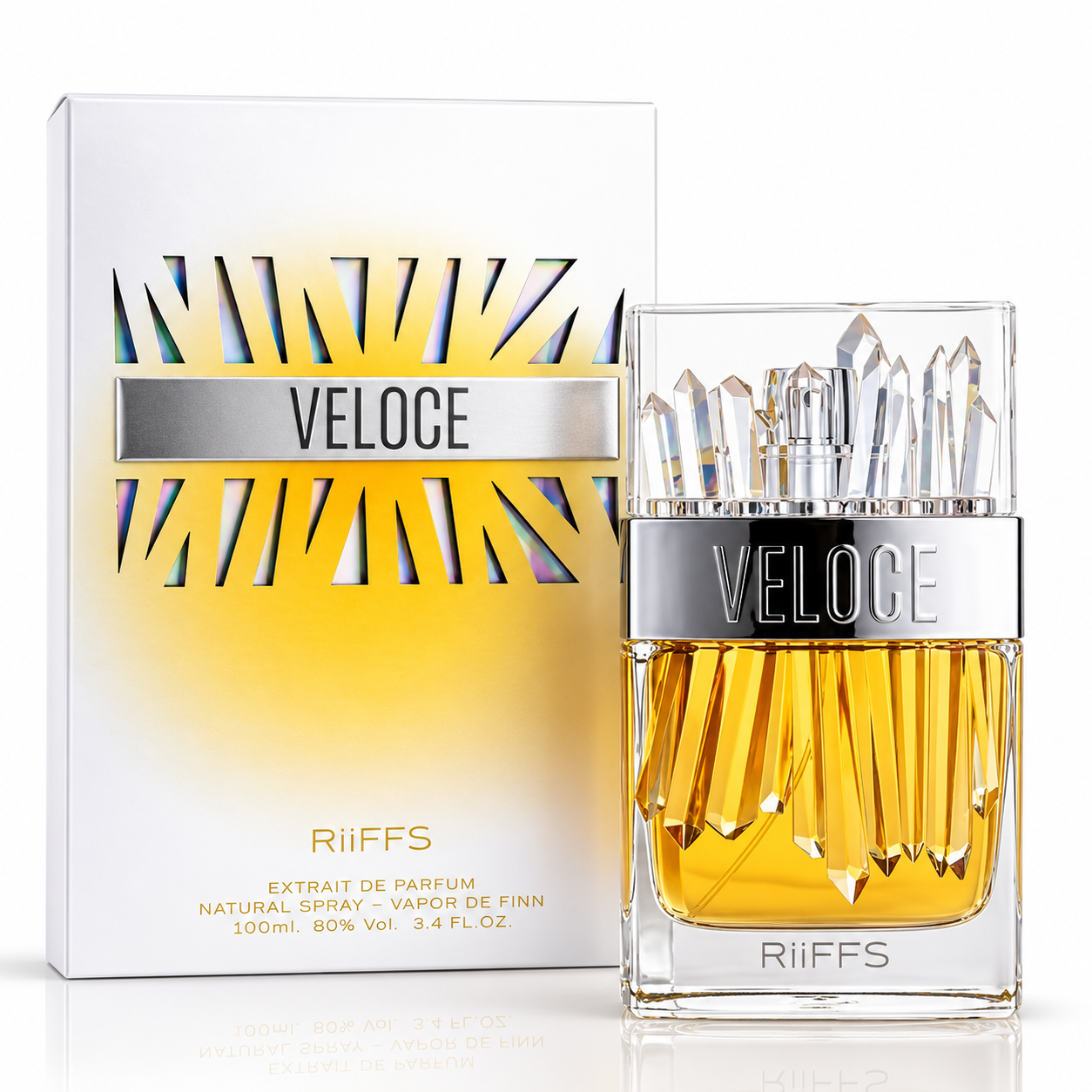 Riiffs Veloce Extrait de Parfum 3.4 oz 100 ML Perfume Spray
