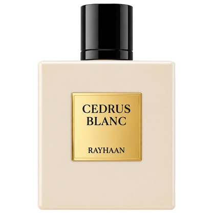 Rayhaan Cedrus Blanc Unisex EDP 3.4oz perfume bottle