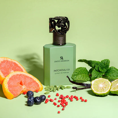Swiss Arabian Patchouli 01 Extrait de Parfum Unisex - bottle photo 3 of 3
