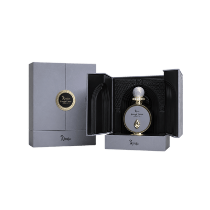 Tough Lover by Ahuja Parfum gift box closed and open showing the bottle
