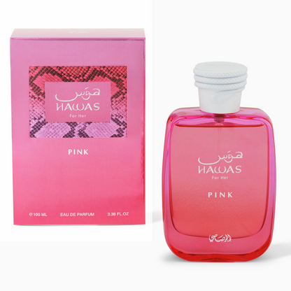 Rasasi Hawas Pink Eau de Parfum 100 ml