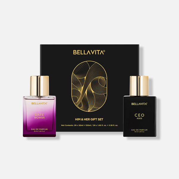 Bella Vita Luxury CEO Man and Date Woman Gift Set 2 x 50ml