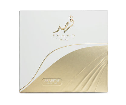 Arabiyat Prestige Fahad Regal Eau de Parfum 100ml packaging