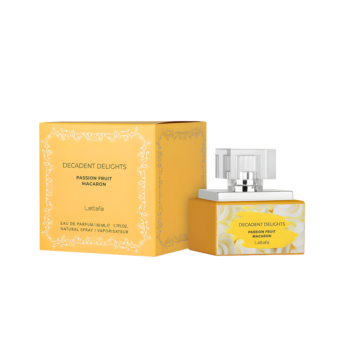 LATTAFA DECADENT DELIGHTS MACARON PASSION FRUIT 50ML 1.7FL.OZ