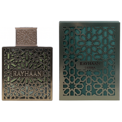 Rayhaan Terra Eau de Parfum 3.4oz 100ml unisex bottle