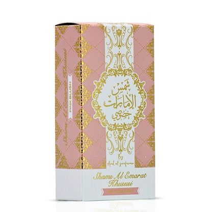 Ard Al Zaafaran Pink Blush Shams Al Emarat Eau de Parfum 50ml 1.7oz unisex bottle