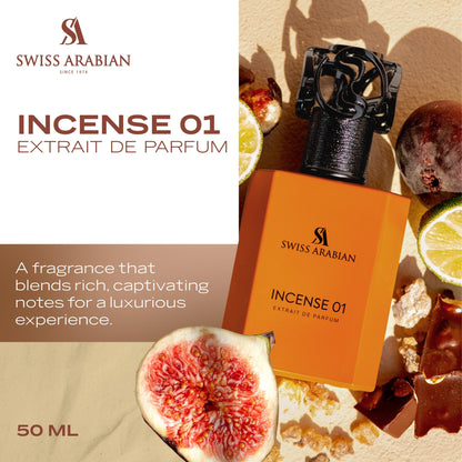 Swiss Arabian Incense 01 Eau de Parfum 50ml