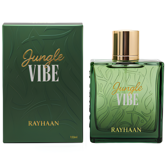 Jungle Vibe by Rayhaan Eau De Parfum 3.4 oz Spray Unisex New in Box